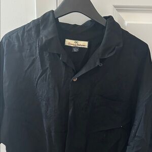 Tommy Bahama Men's Black Shirt Jacket